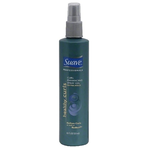 NEW Suave Healthy Curls Enhancing Extra Hold Finishing Hairspray 10.6 Oz.